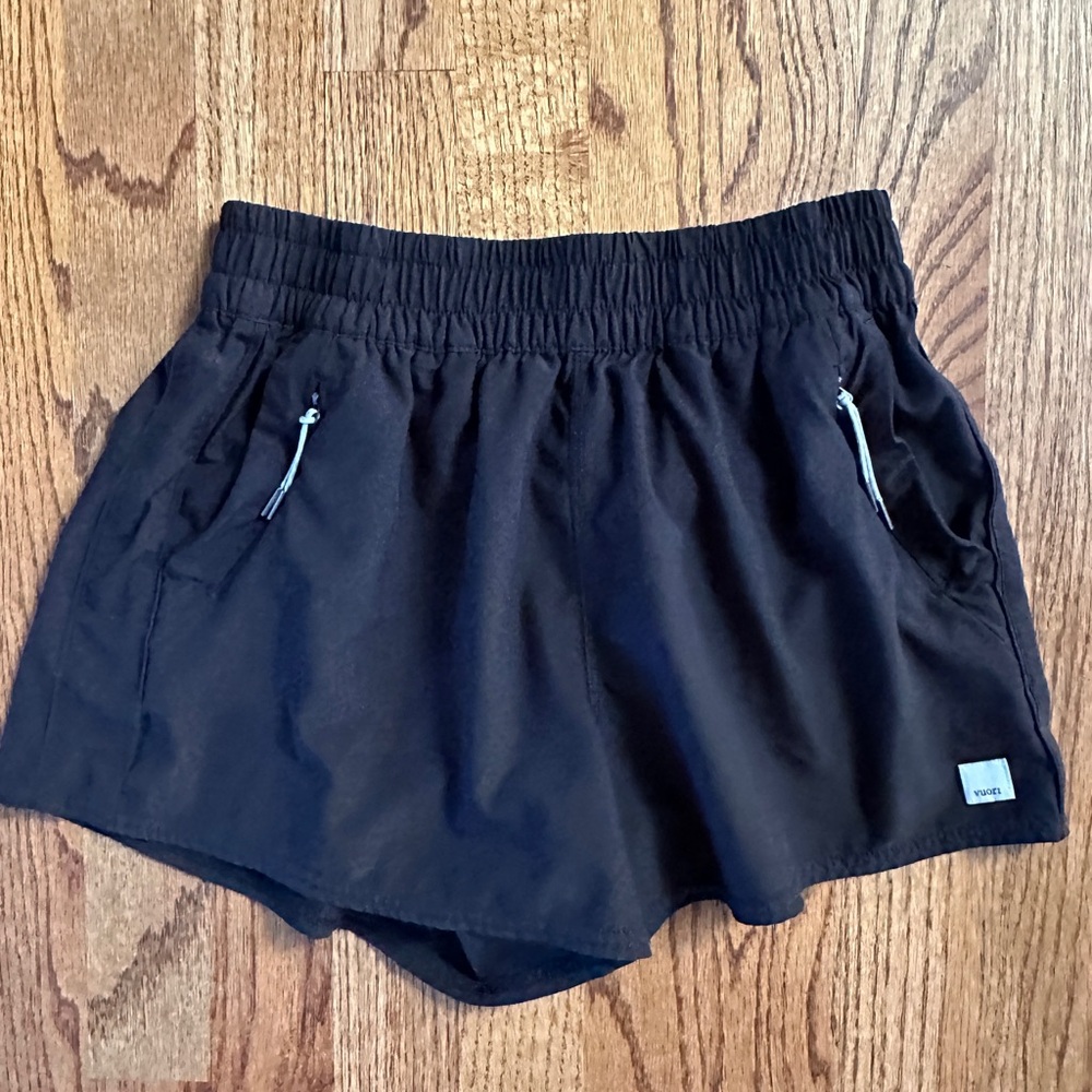 Vuori Black Athletic Shorts